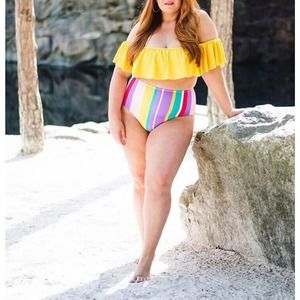Women's sexy plus size swimsuit bikini